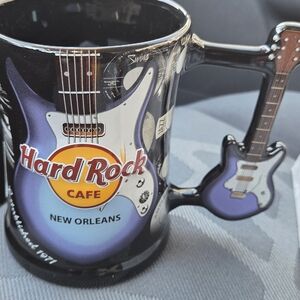 Hard Rock Cafe New Orleans Guitar Mug